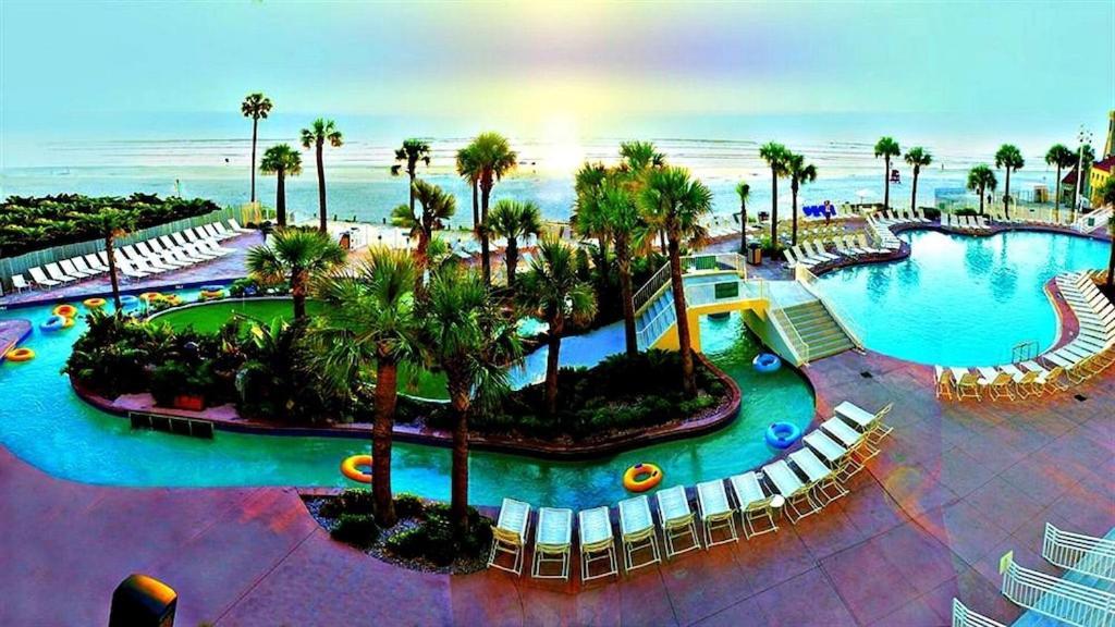 Vacation In Comfort And Luxury - 3 Bedroom Direct Oceanfront - Wyndham Ocean Walk Resort 2425 デイトナ・ビーチ エクステリア 写真